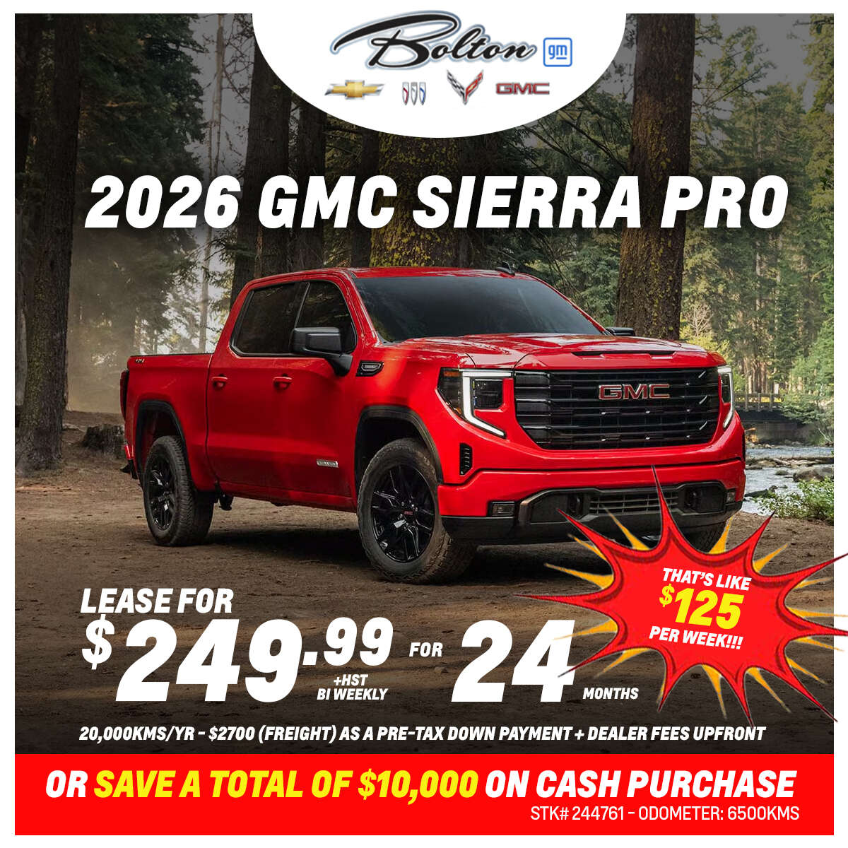 2026 GMC Sierra Pro